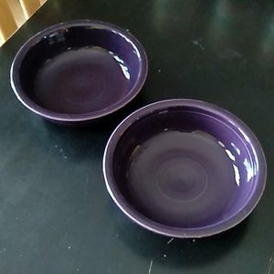 Fiesta Plum 19oz cereal bowls